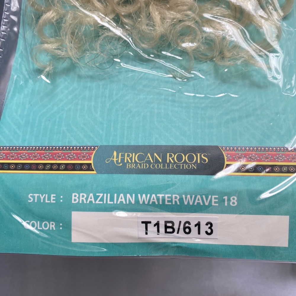 Bobbi Boss African Roots Braid Collection Crochet Brazilian Water Wave 18” 3Pack - Picture 7 of 8